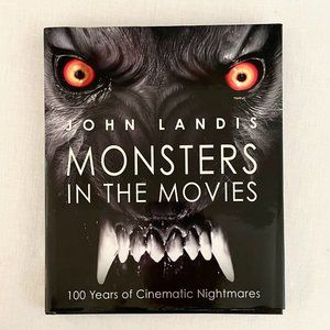 John Landis Monsters in the Movies hardback book full color photos w/dust jacket